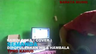 Peting tunggal semanda Darwin saka (cover) - lagu lampung semanda