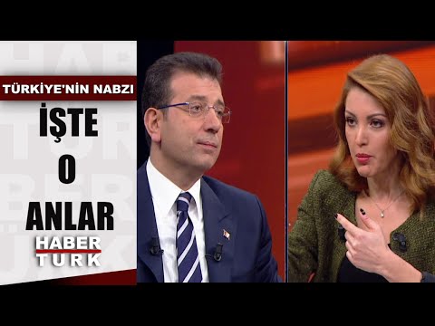 Ekrem İmamoğlu - Nagehan Alçı karşı karşıya...