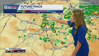 Multiple rounds of scattered, heavy storms in Alabama's 7-day forecast.