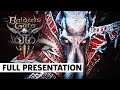 Baldur's Gate 3 - FULL Panel From Hell Presentation | Early Access & Release Date