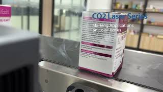 Correct Pack Co2 Laser Marking Machine For High-Precision Coding On Color Boxes
