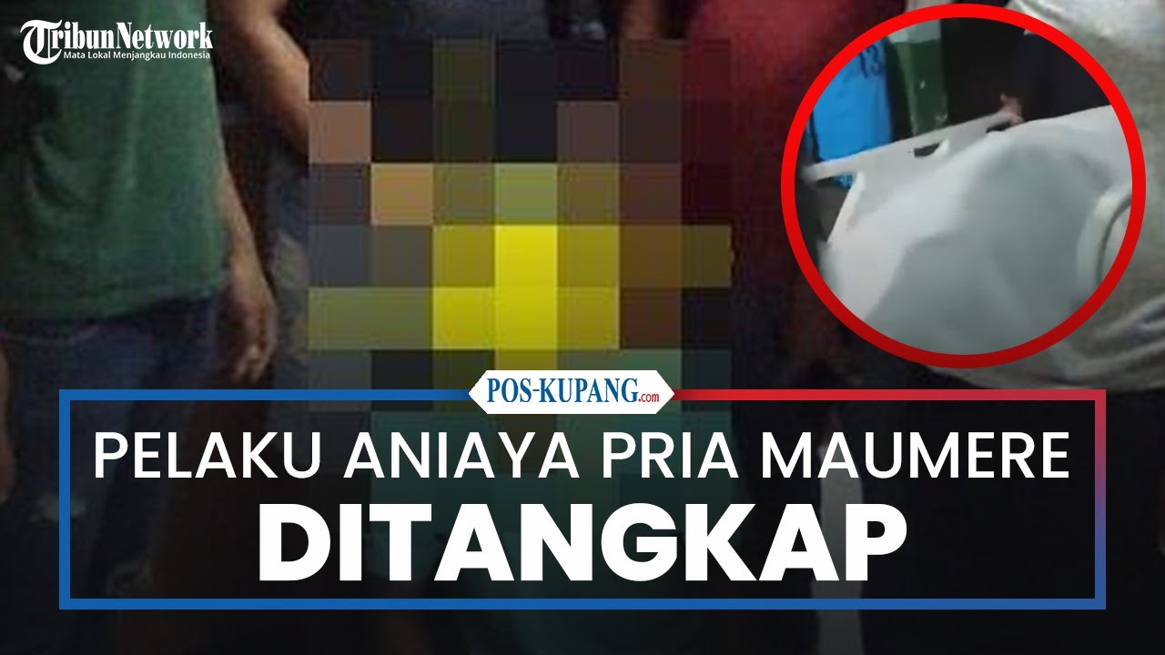 Pelaku Penganiayaan Pria di Pasar Tingkat Maumere Ditangkap Polisi