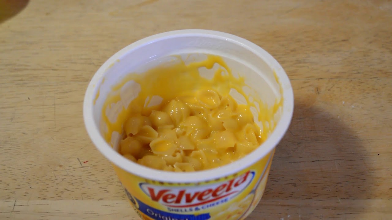 Velveeta Shells And Cheese Liquid Gold Original Microwave Snack Review