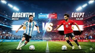 🔴 LIVE: Argentina vs Egypt FIFA World Cup 2026 Round of 16