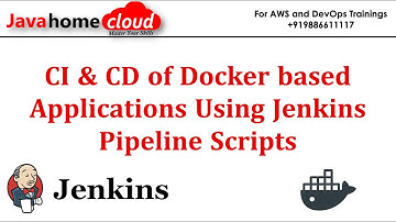 Deploying docker app using Jenkins pipeline | CI/CD Of Docker | DevOps - Jenkins Pipeline Tutorial