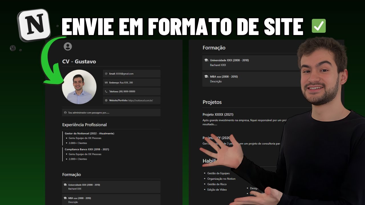 Como Fazer um Currículo Impecável no Notion? (Tutorial Completo)