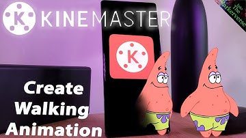 Cartoon Walking Animation Tutorial With Kinemaster - Animate on Android EP1 - Character Walking