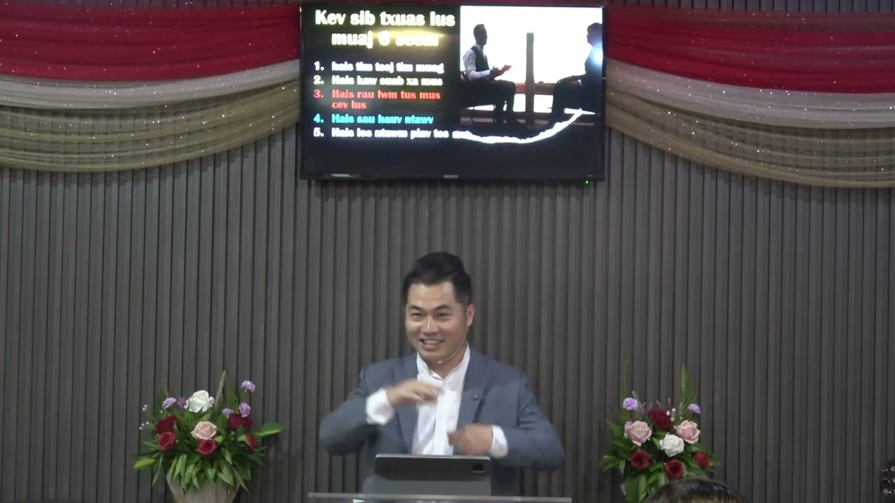 5 Seem kev txuas lus raws Tswv Yexus tus yam ntxwv- Xf. Tsav ntxaij Muas
