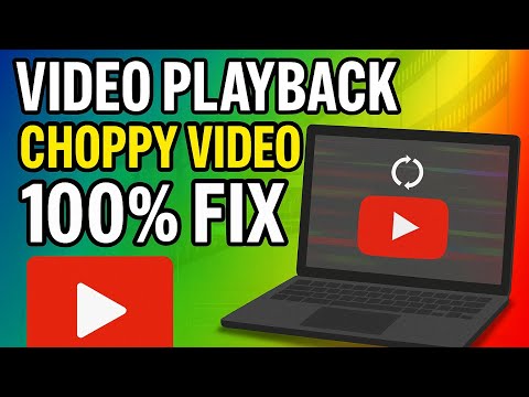 How to Fix Slow or Choppy Video Playback on PC---100% FIX.