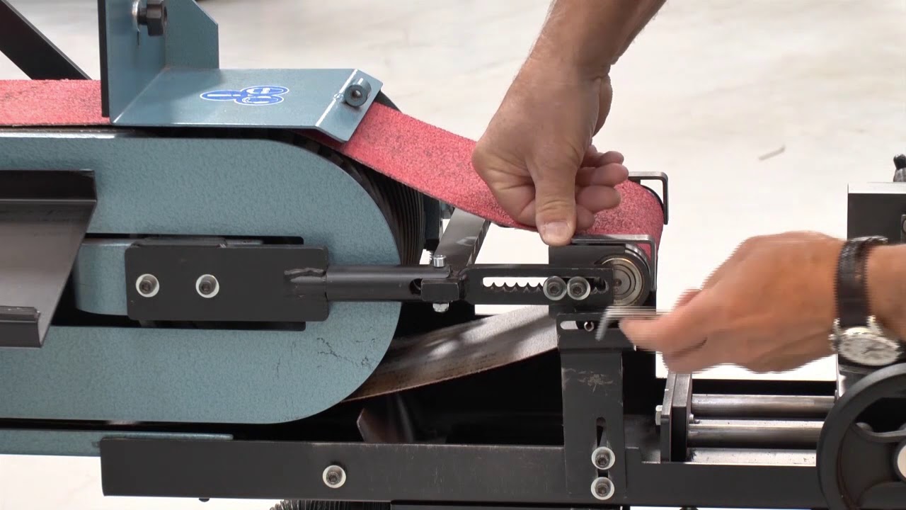 How to convert a SCANTOOL belt grinder into a pipe notcher in few