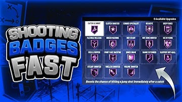 HOW TO GET SHOOTING BADGES FAST IN NBA 2K20! QUICKEST SHOOTING BADGE METHOD NBA 2K20