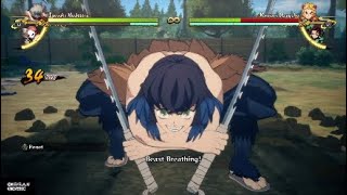 10 Advanced Inosuke Combos For High Level Matches - Demon Slayer Hinokami Chronicles