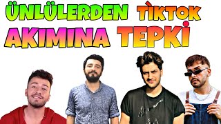 Ünlülerden Tiktok Akımına Tepki Yağdı