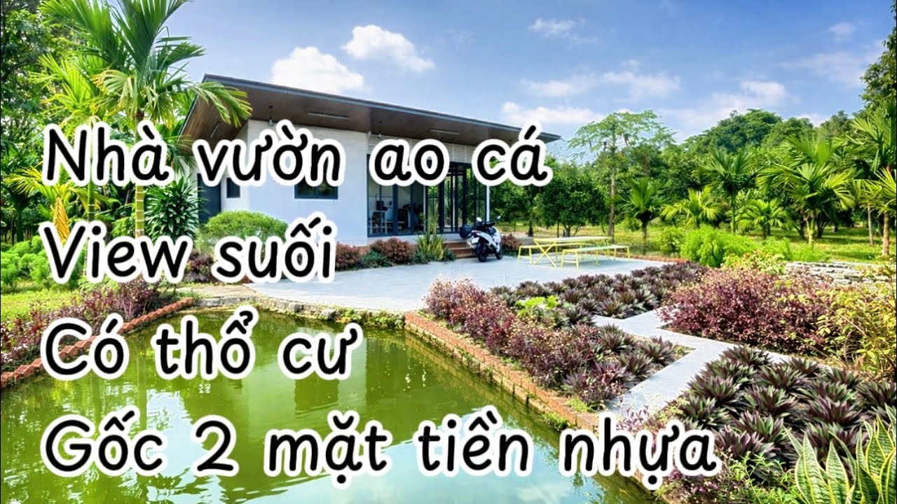 A trung chuyển nơi công tác nên nhường lại căn nhà vườn đầy tâm huyết của mình tại BRVT