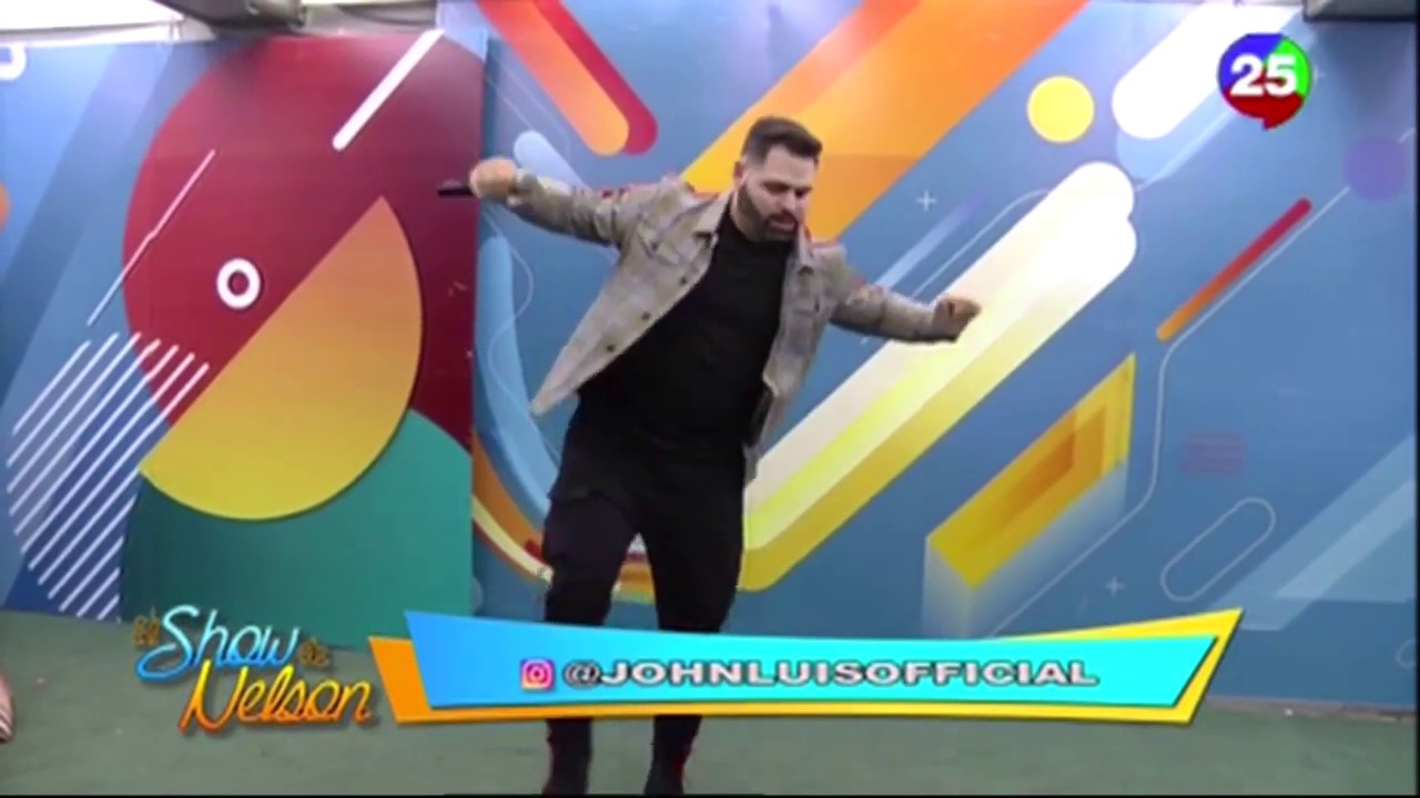 Presentación musical de John Luis en El Show de Nelson entrevista a profundidad