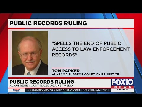 Alabama supreme court rules against media on access to public records