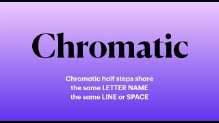 Chromatic half steps, diatonic half steps, diatonic whole steps - Music Theory Fundamentals 3
