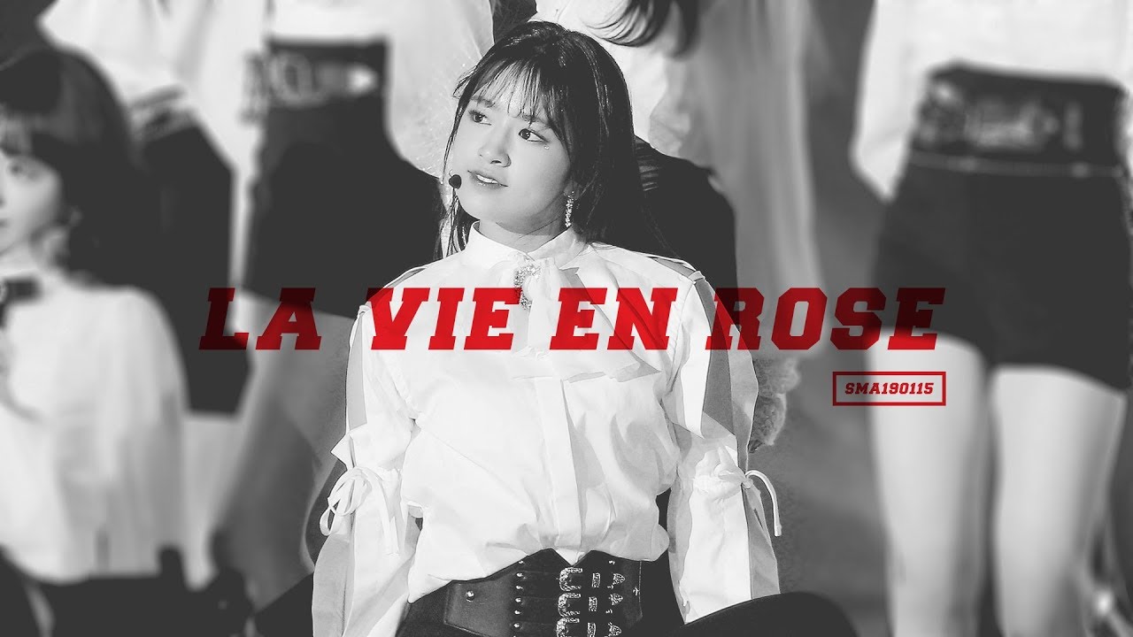 SMA190115 아이즈원 안유진 - 라비앙로즈 | AN YUJIN - La vie en Rose (4K)