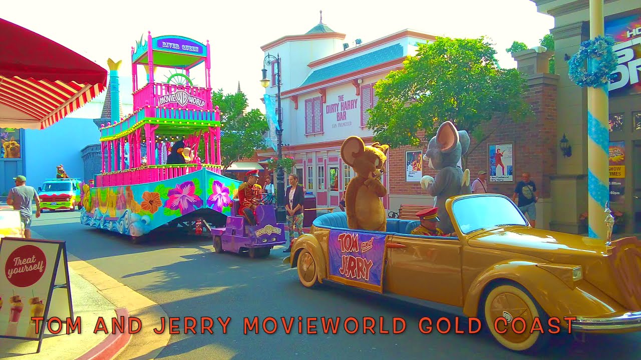 Movie world Tom and Jerry on Parade with Tweety
