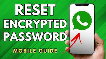 How To Reset Encrypted Password On WhatsApp - (Simple Guide!)