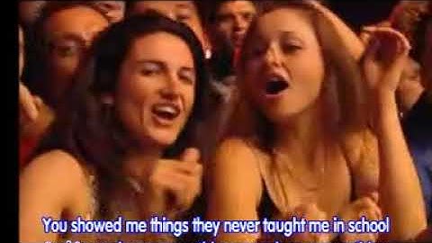 KISS SURE KNOW SOMETHING LIVE WITH LYRICS MP4