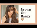 3 Easy Hair Styles for Grown Out Bangs