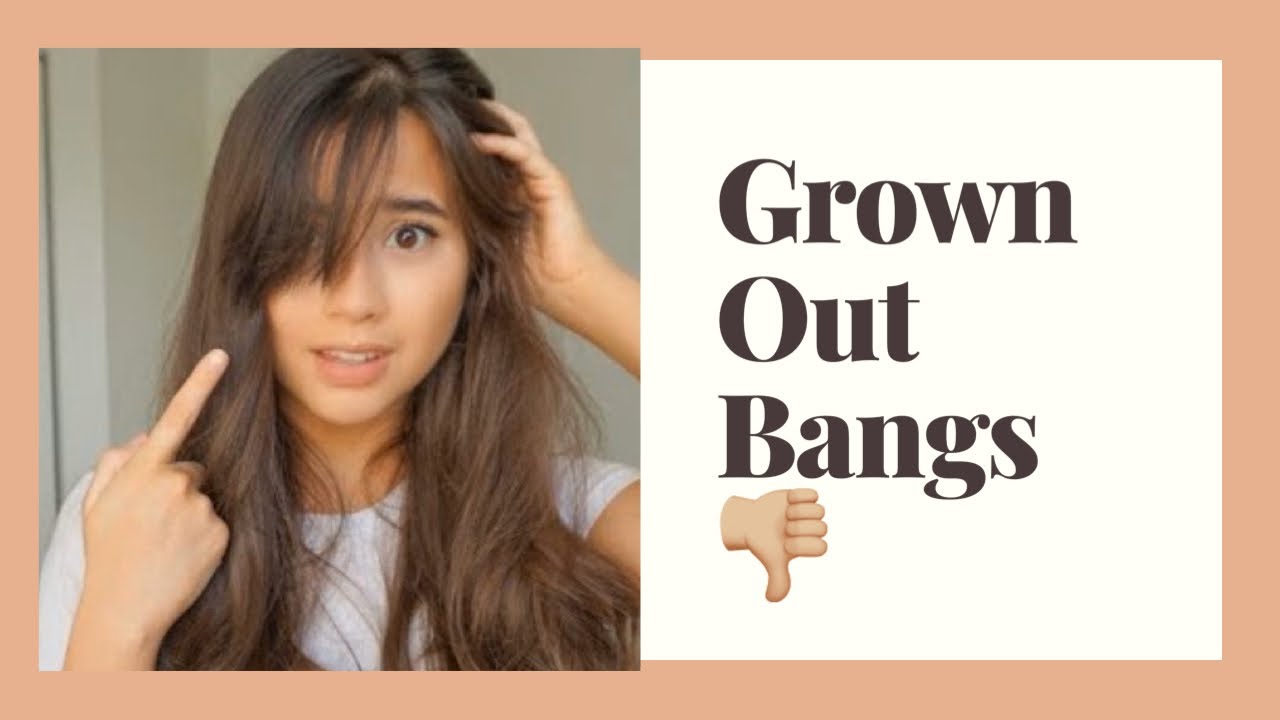 7 Easy Ways To Hide Your Bangs || How To Style Bangs - YouTube