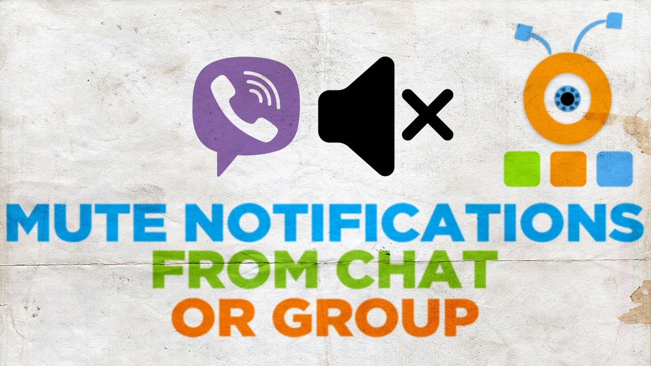 How to Mute Notifications from Chat or Group in Viber on Windows YouTube