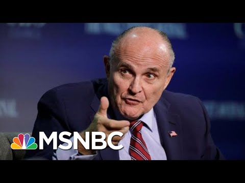 Rudy Giuliani Wildly Speculates Trump Whistleblower Is Part Of 'Deep State' | The 11th Hour | MSNBC