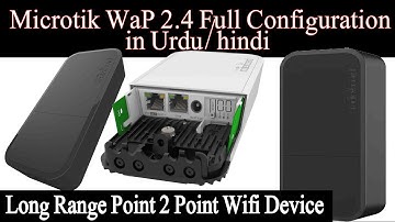 Microtik Wap Point to Point Configuration - Microtik Wap Long Range Wifi Networking - ISP- WIFI