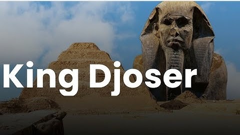 King Djoser and the step pyramid - Historical Egypt #djoser #Ancient_Egypt #step_pyramid