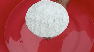 ASMR very soft sand pure white dirt new texture paste play pouring in lots of water 💦💦💦