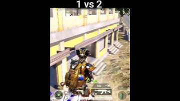 Pubg conqueror lobby 1 vs 2 clutch | alone status | #shorts #viral #maxjokerofficial