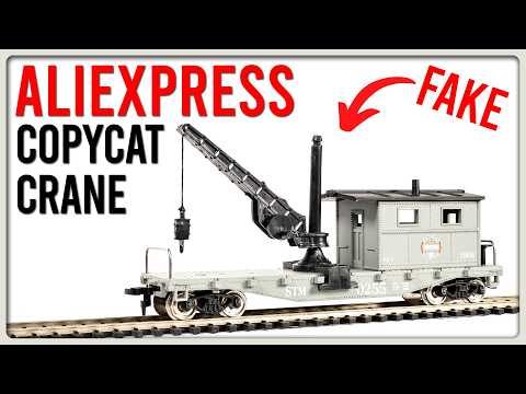 Sam Roasting A Fake Aliexpress Model Crane For 23 Mins | Unboxing & Review