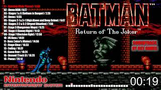 Batman: Return of the Joker OST | 1991 | NES - complete soundtrack in one video