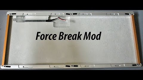 Force Break Mod - Monsgeek M1