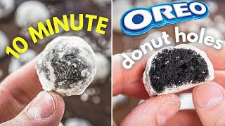 28 Calorie OREO Donut Holes Made In 10 Minutes | NO SUGAR ADDED &amp; High Protein