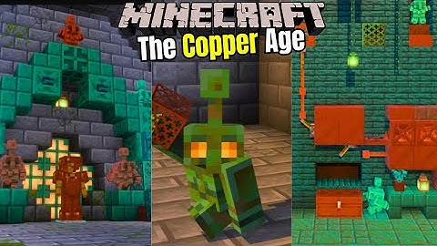 THE NEW Minecraft UPDATE HAS BEEN NAMED "THE COPPER AGE" see ALL THE NEWS!