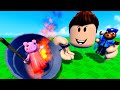 ROBLOX PIGGY VR - I became Giant and turned Piggy into Bacon!!
