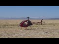 Helicycle helicopter takes off at Cedar Valley Airport UT10 in Eagle Mountain Utah