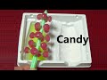 グミの実を作る　Making gummy candy tree