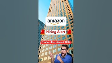 Amazon Off Campus #Recruitment 2024 | Fresher #Jobs 2024 | Off-Campus Drives | #Placement Drive