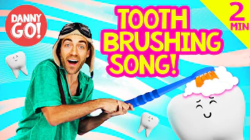 "The Tooth Brushing Song!" 🪥🦷 Danny Go! 2-Minute Brush Your Teeth Song for Kids