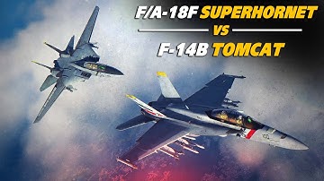 Patiently Wait For A Mistake | F/A-18F Super Hornet Vs F-14B Tomcat