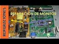 Reparar MONITOR por 1.5 euros. Transistor inversor mal