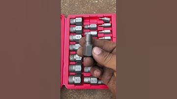 Broken Screw Extractor High Performance Hardware Tools #shortsfeed