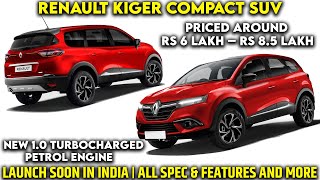 Renault Kiger Compact SUV | Launch Soon In India | Review In Hindi | New Engine |All Spec & Features