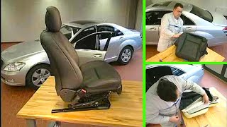 How to Smooth Out Leather Seat Creases on Your Mercedes-Benz S-Class (W221)