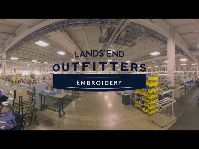 Lands' End Outfitters Embroidery Floor