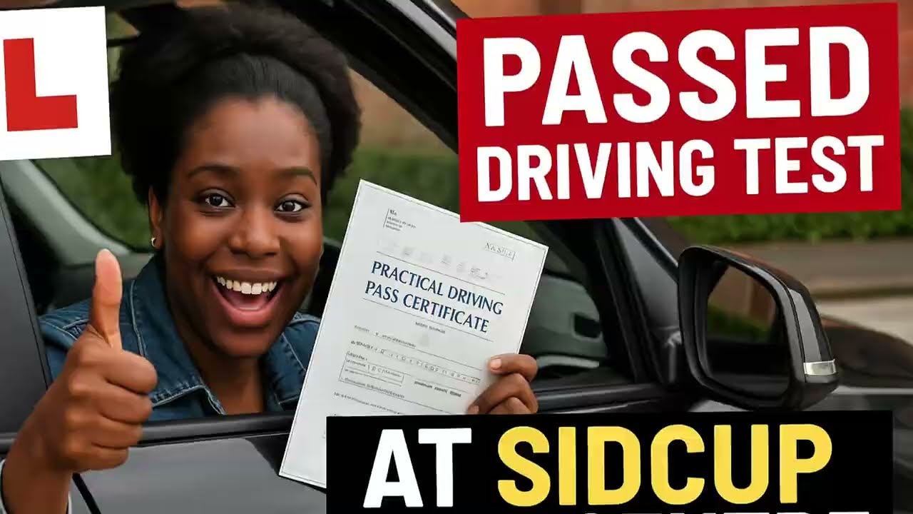 Sidcup New Test Route 2025, Passed Practical Driving Test